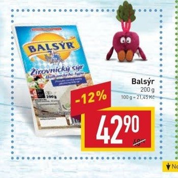 Balsýr Žirovnický sýr 200 g