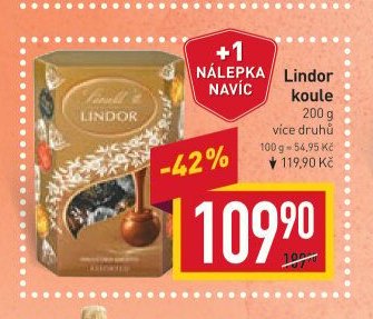 Lindor koule