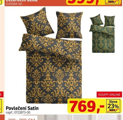Povlečení Satin - ASKO akcniletaky.com
