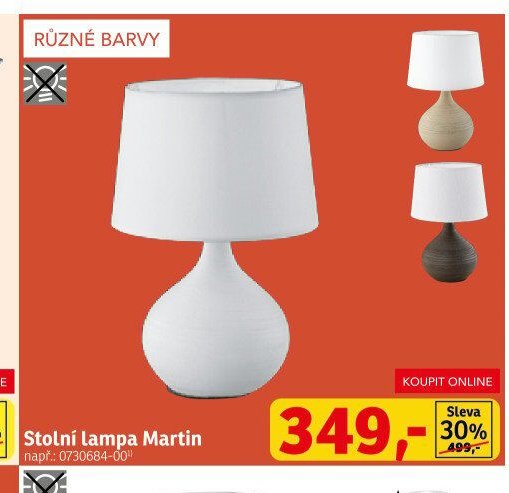 Stolní lampa Martin