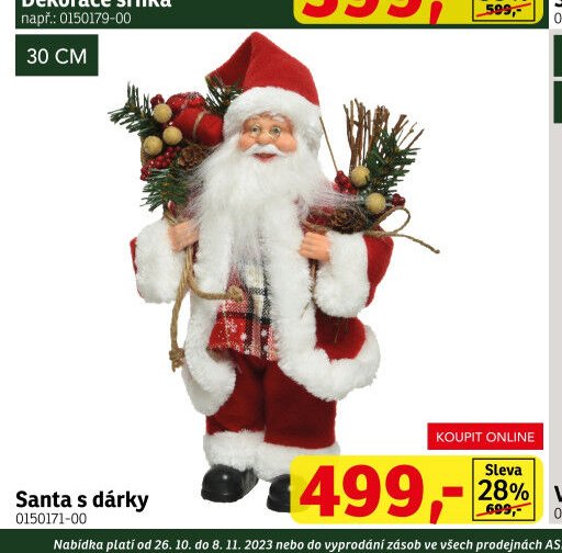 Santa s dárky - ASKO akcniletaky.com