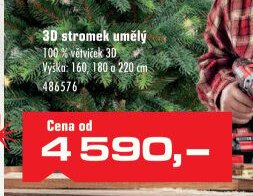 3D stromek umělý - UNI HOBBY akcniletaky.com