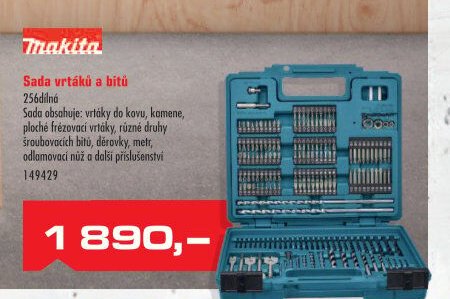 Sada vrtáků a bitů 256dílná - UNI HOBBY akcniletaky.com