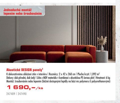 Akustické DESIGN panely - UNI HOBBY akcniletaky.com