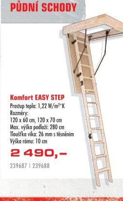 Komfort EASY STEP - UNI HOBBY akcniletaky.com