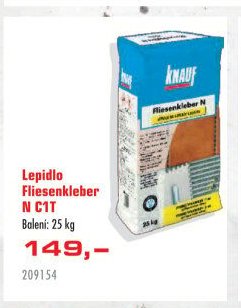 Lepidlo Fliesenkleber N C1T - UNI HOBBY akcniletaky.com