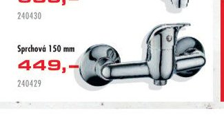 Sprchová 150 mm BATERIE SPEED II - UNI HOBBY akcniletaky.com
