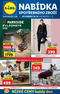 akční leták Lidl 30.10.2023-5.11.2023