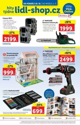 akční leták Lidl 30.10.2023-5.11.2023