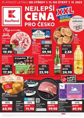 akční leták Kaufland 1.11.2023-7.11.2023