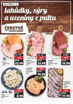 akční leták Kaufland 1.11.2023-7.11.2023