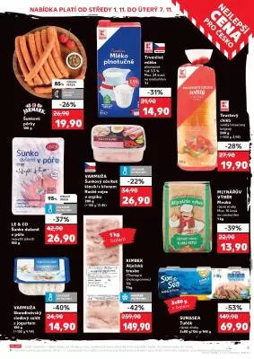 akční leták Kaufland 1.11.2023-7.11.2023