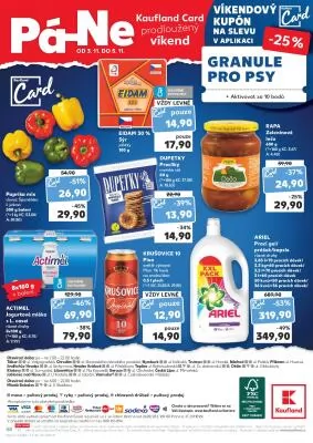 akční leták Kaufland 1.11.2023-7.11.2023