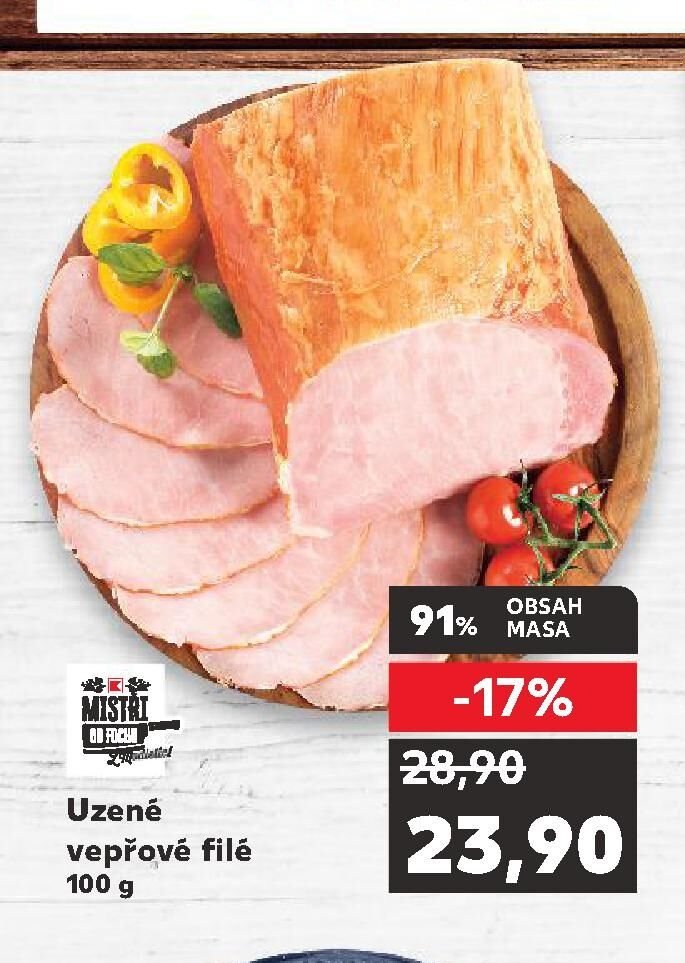Uzené vepřové filé