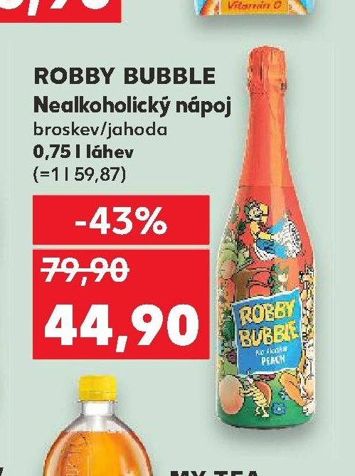 ROBBY BUBBLE Nealkoholický nápoj 0,75 l