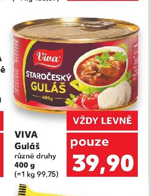 VIVA Guláš různé druhy 400 g