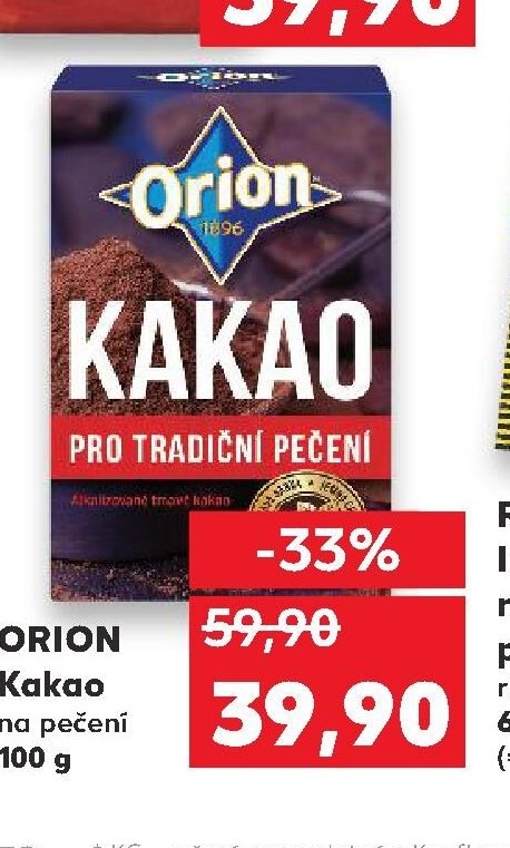 ORION Kakao na pečení 100 g
