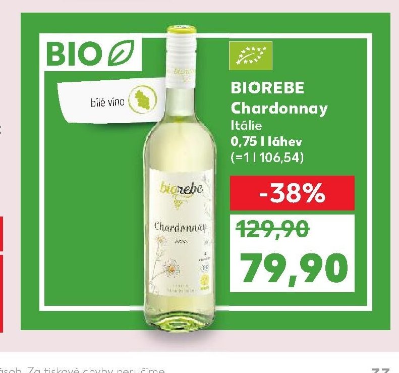 Biorebe Chardonnay