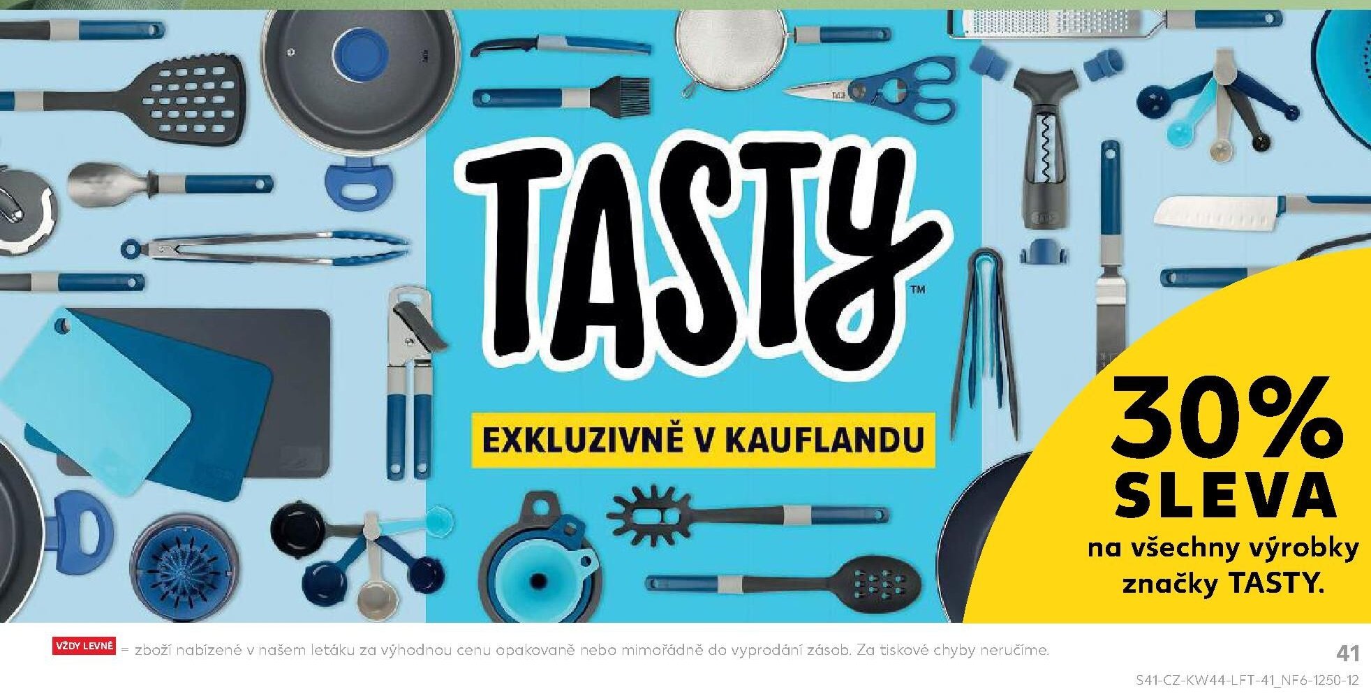 Výrobky značky TASTY