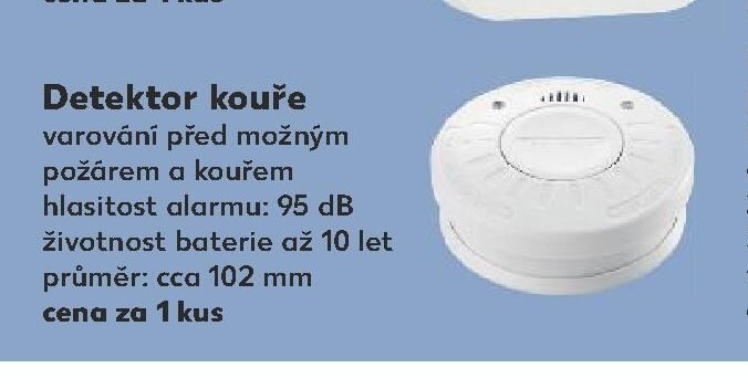 Detektor kouře
