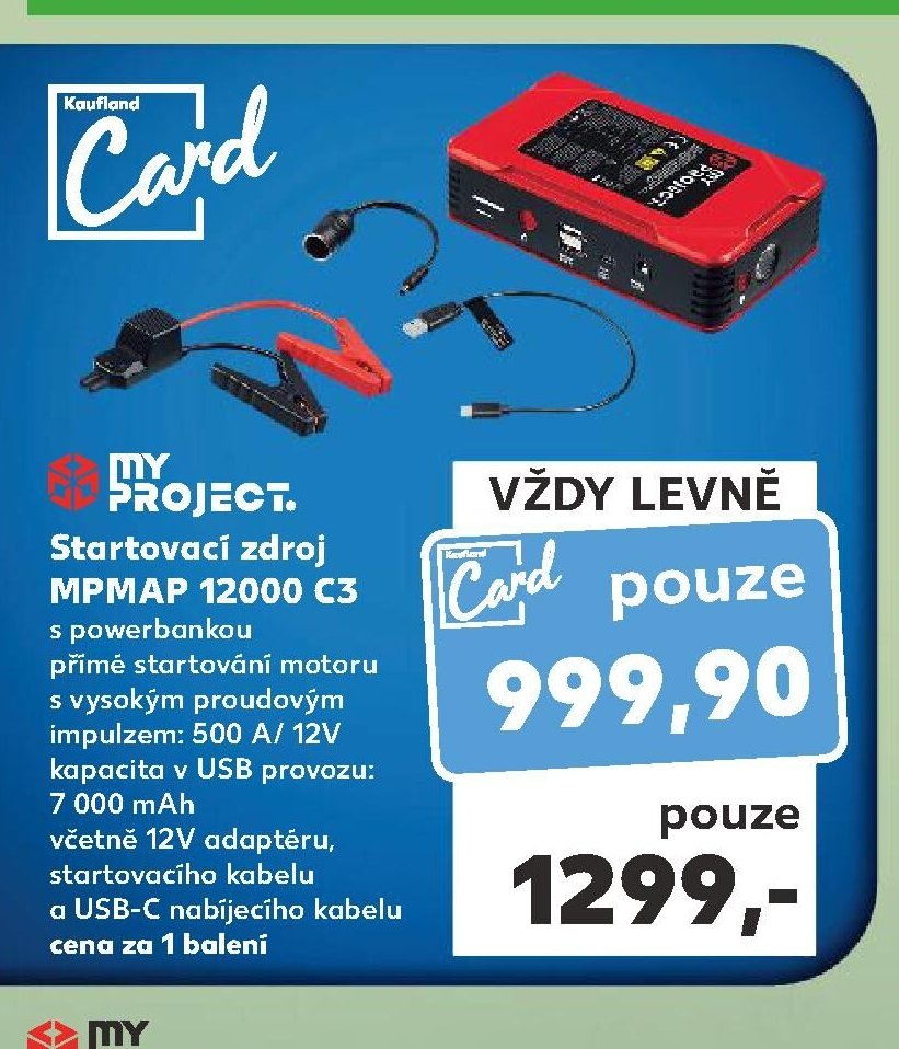 Startovací zdroj MPMAP 12000 C3
