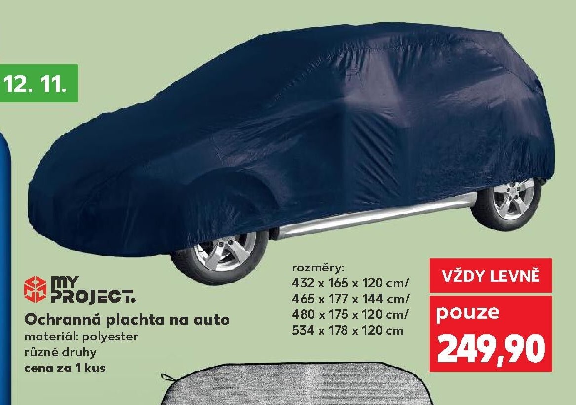 Ochranná plachta na auto