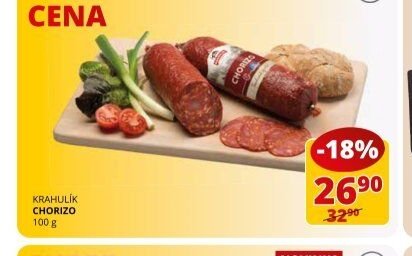 KRAHULÍK CHORIZO 100 g