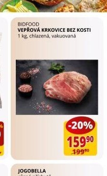 BIDFOOD VEPŘOVÁ KRKOVICE BEZ KOSTI