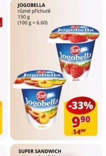 JOGOBELLA různé příchutě 150 g