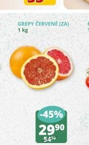 GREPY ČERVENÉ (ZA) 1 kg