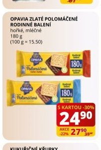 OPAVIA ZLATÉ POLOMÁČENÉ RODINNÉ BALENÍ