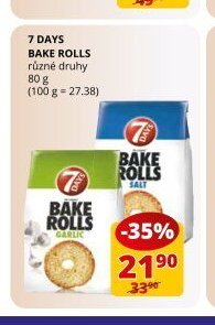 7 DAYS BAKE ROLLS