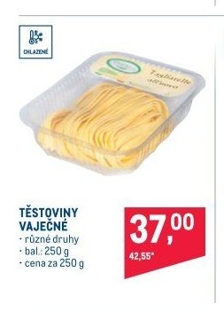 TĚSTOVINY VAJEČNÉ