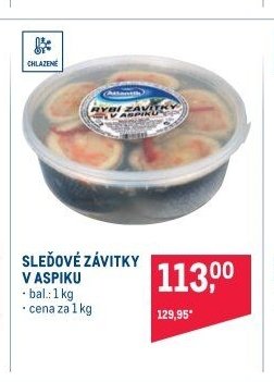 SLEDOVÉ ZÁVITKY V ASPIKU