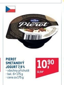PIEROT SMETANOVÝ JOGURT 7,9%