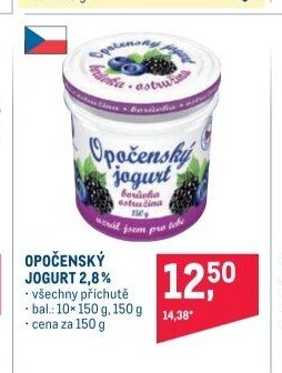 OPOČENSKÝ JOGURT 2,8%