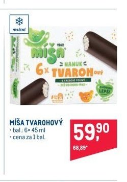 Míša tvarohový