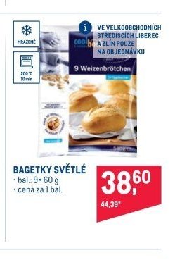 Bagetky světlé