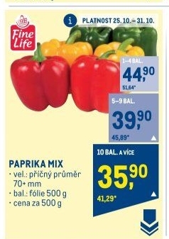 Paprika mix Fine LIfe