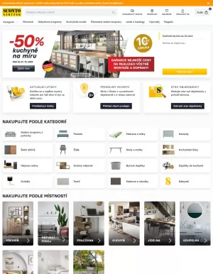 akční leták Sconto nábytek 31.10.2023-6.11.2023
