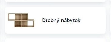 Drobný nábytek