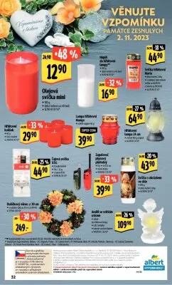 akční leták Albert 1.11.2023-7.11.2023