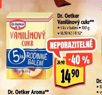 Dr. Oetker Vanilínový cukr