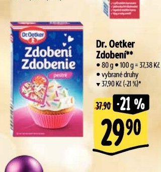 Dr. Oetker Zdobení