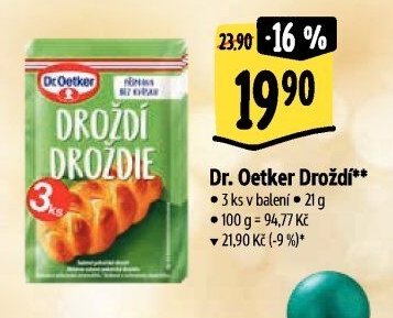 Dr. Oetker Droždí