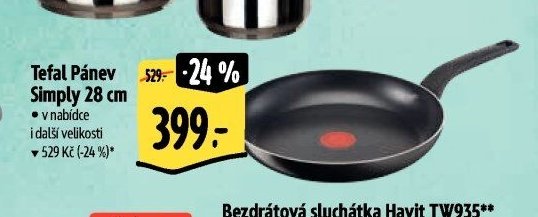 Tefal Pánev Simply 28 cm