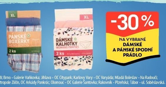 Nová kolekce spodního prádla