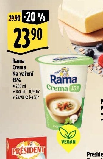 Rama Crema Na vaření 15%