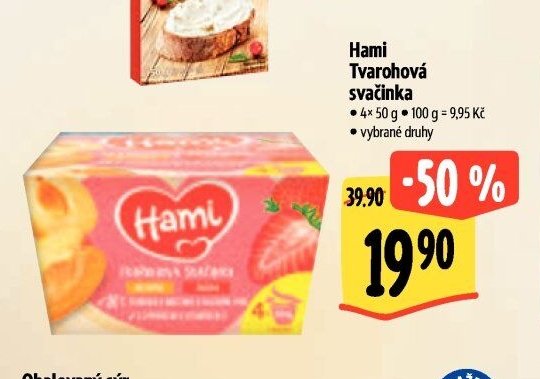 Hami Tvarohová svačinka