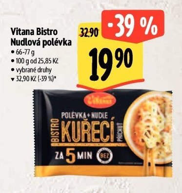 Vitana Bistro Nudlová polévka